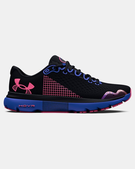 Women's UA HOVR™ Infinite 4 Run Anywhere Running Shoes in Black image number 0